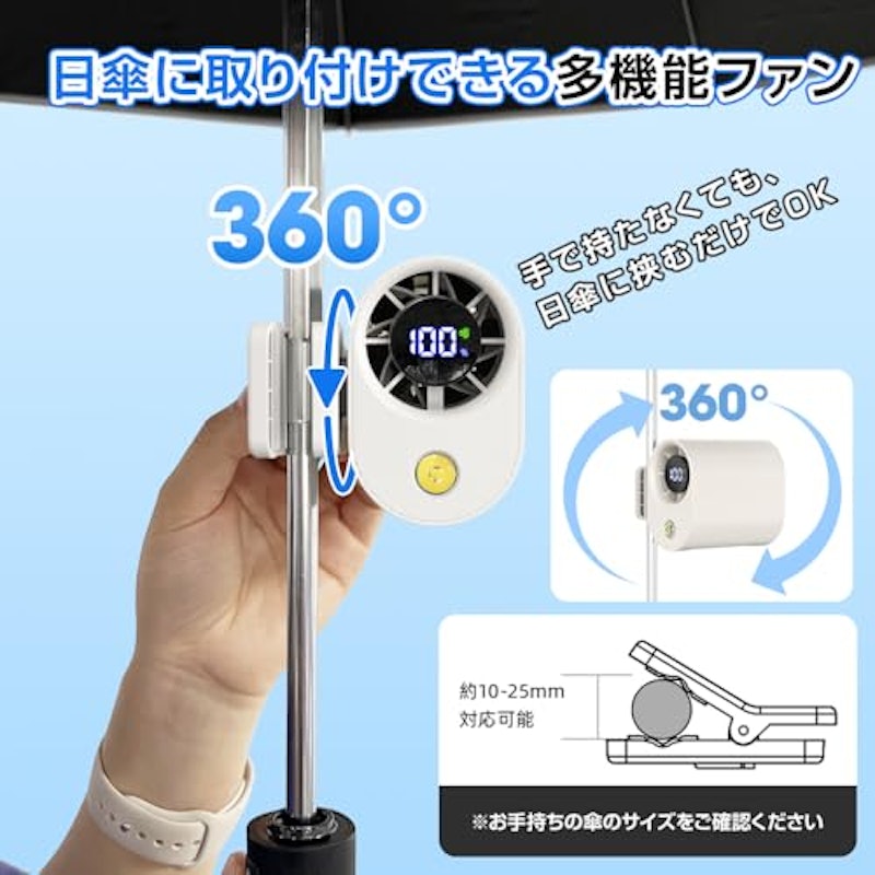 腰掛け扇風機 3