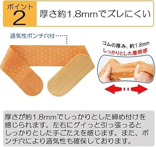 和の力 天然ゴム 骨盤ベルト 2