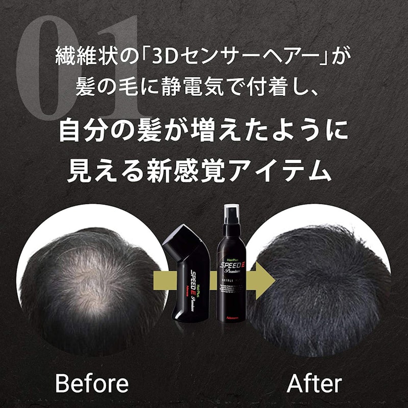 ヘアプラス スピードEプレミアム パウダー 2