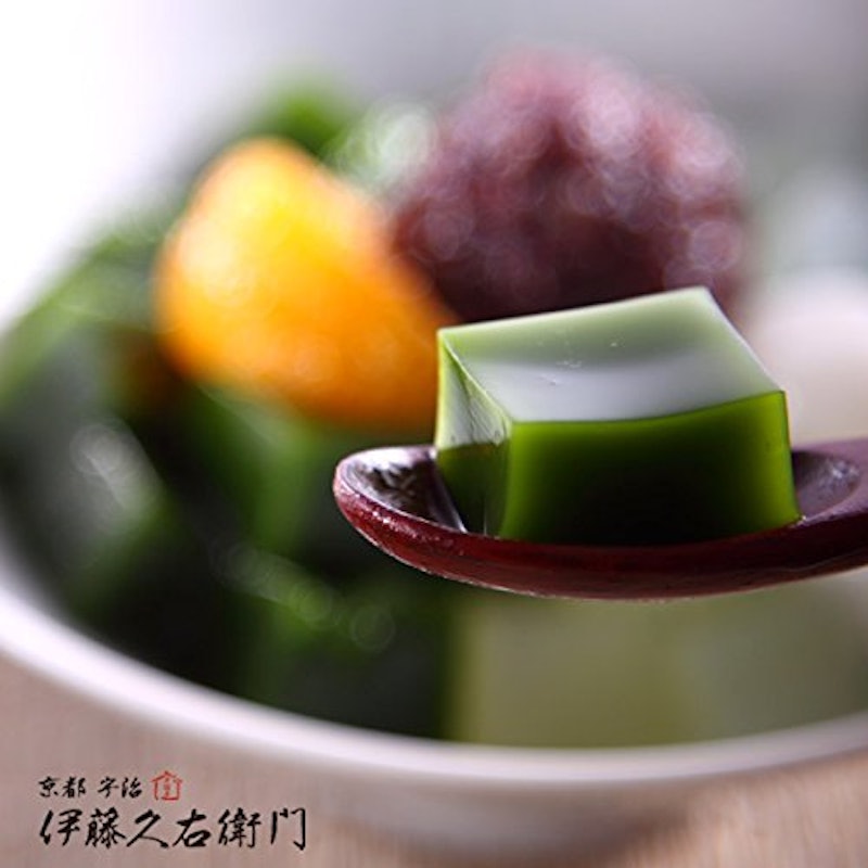 宇治抹茶あんみつ 4