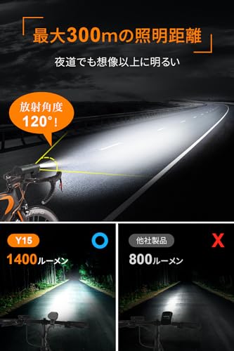 自転車ライト 4