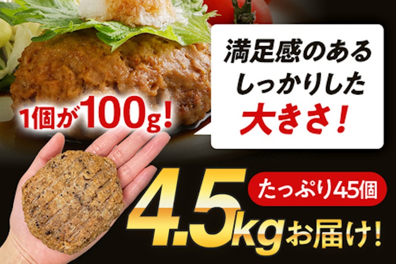 合挽焼ハンバーグ 3