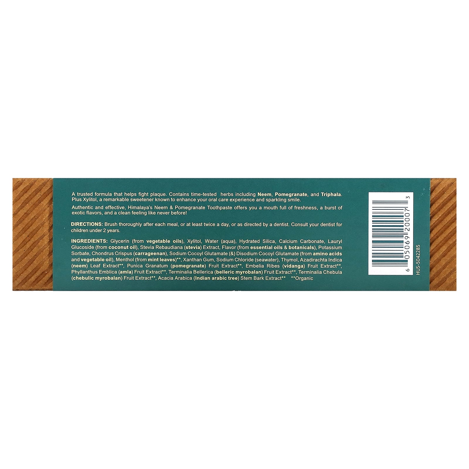 Neem&Pomegranate Original Toothpaste 3