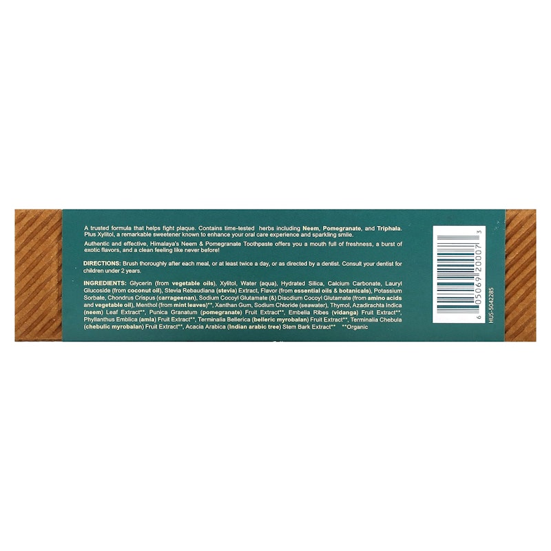Neem&Pomegranate Original Toothpaste 3