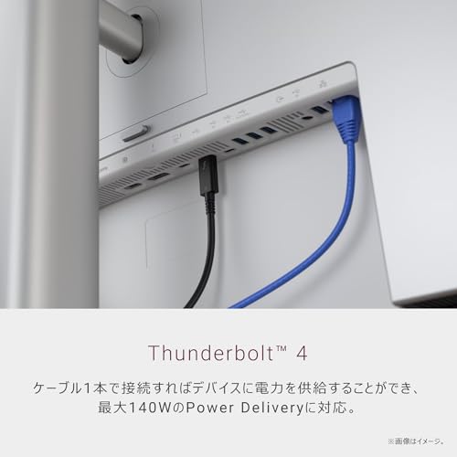 曲面Thunderbolt ハブ モニター 9