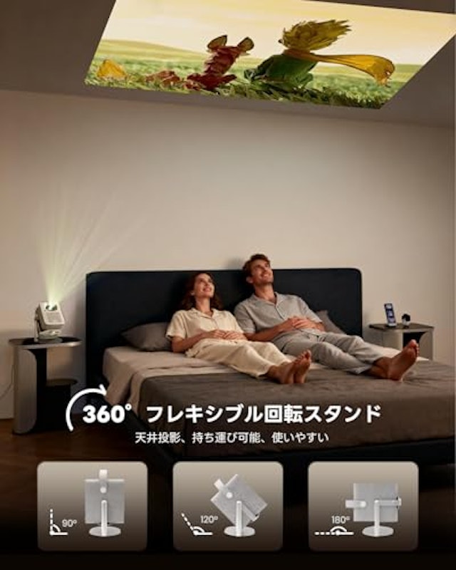 SEAL Google TV 11.0 プロジェクター 7