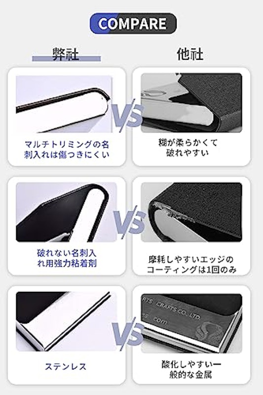 ステンレス名刺入れ 4