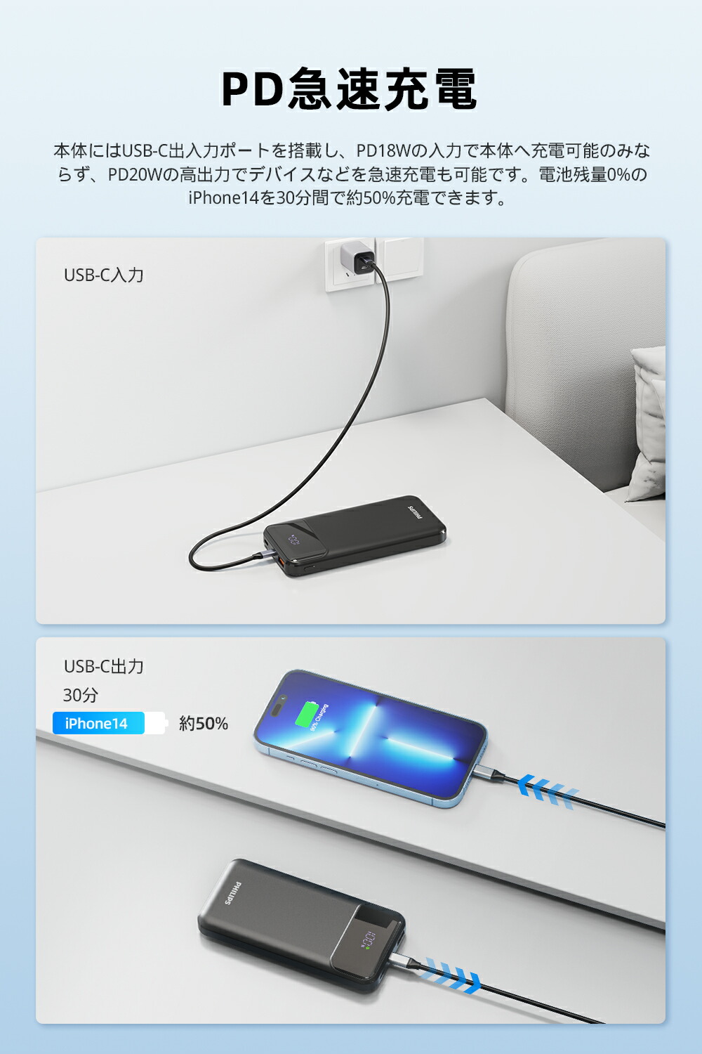 モバイルバッテリー 2