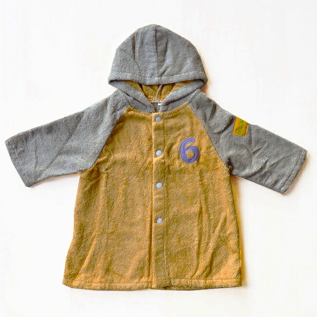 NUMBER-COLOR キッズバスローブ 13