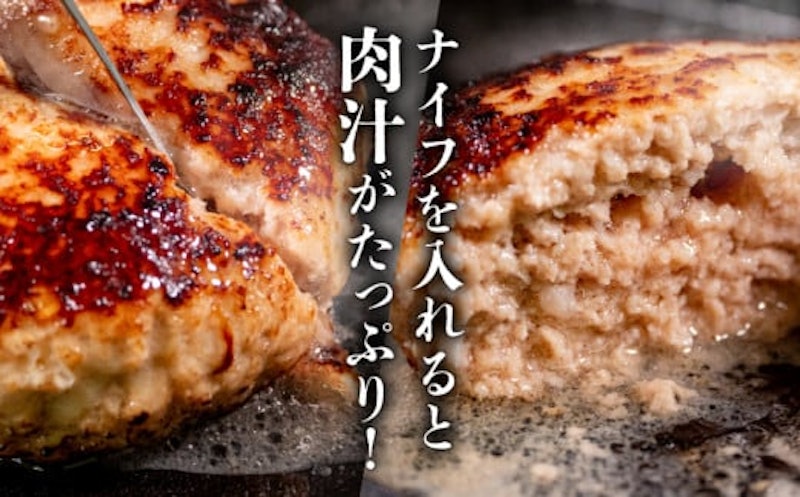 ハンバーグ 四万十ポーク入り 4