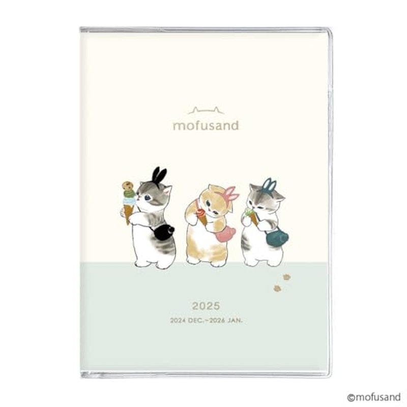 mofusand A6 マンスリーダイアリー アイスにゃん 1