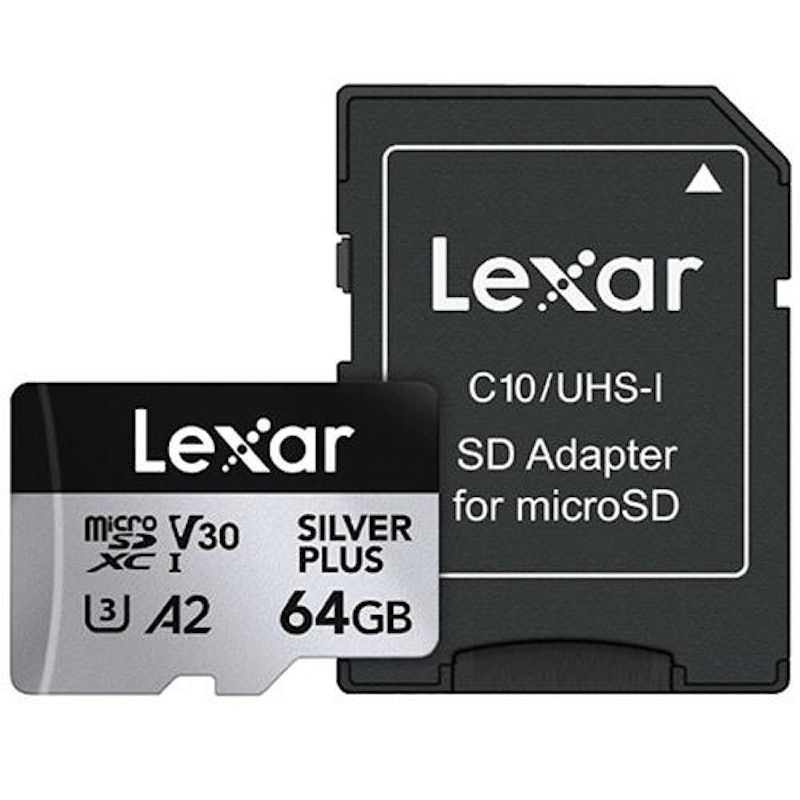 Professional SILVER PLUS microSDXC UHS-Iカード 1
