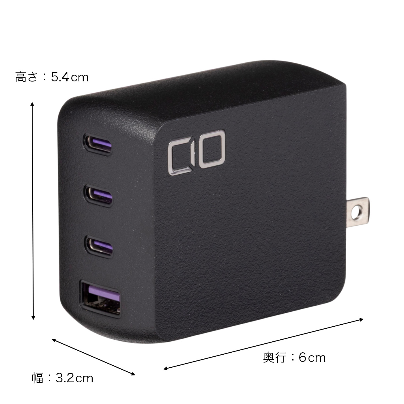 NovaPort QUADⅡ 100W 3C1A 2
