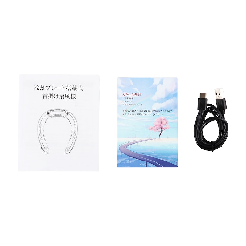 冷却プレート搭載式首掛け扇風機 6