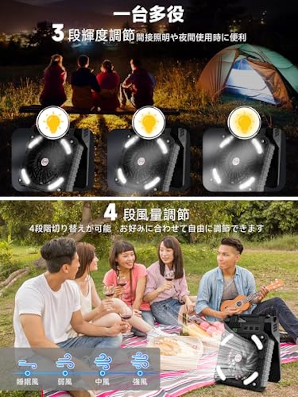 ソーラー扇風機 3