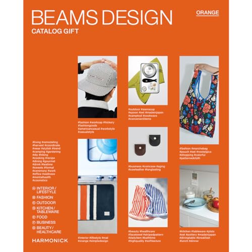 BEAMS DESIGN CATALOG GIFT ORANGE＋ステンレスボトル 2