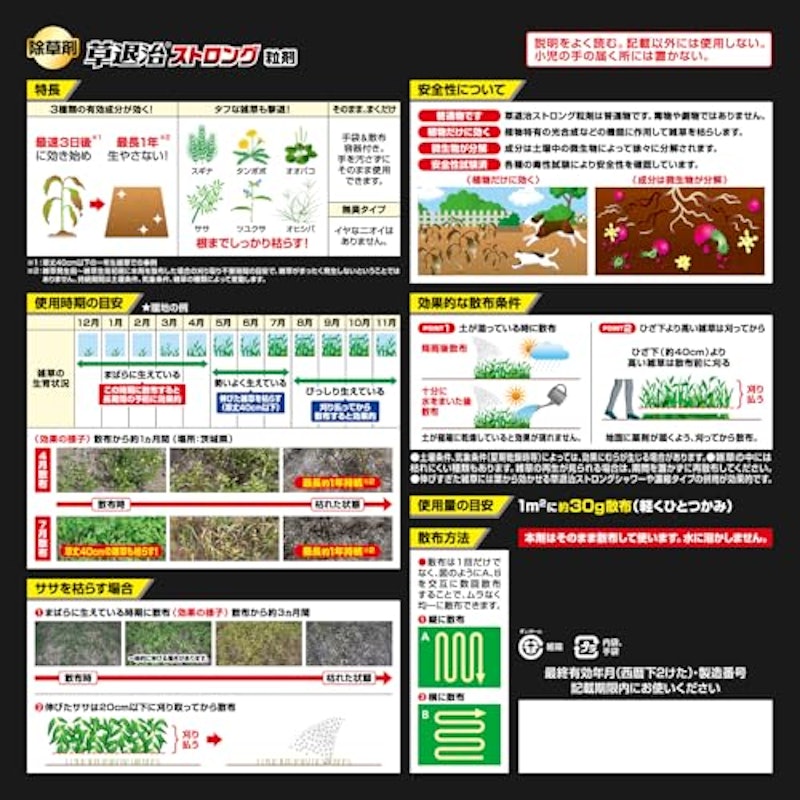 草退治ストロング 粒剤 7