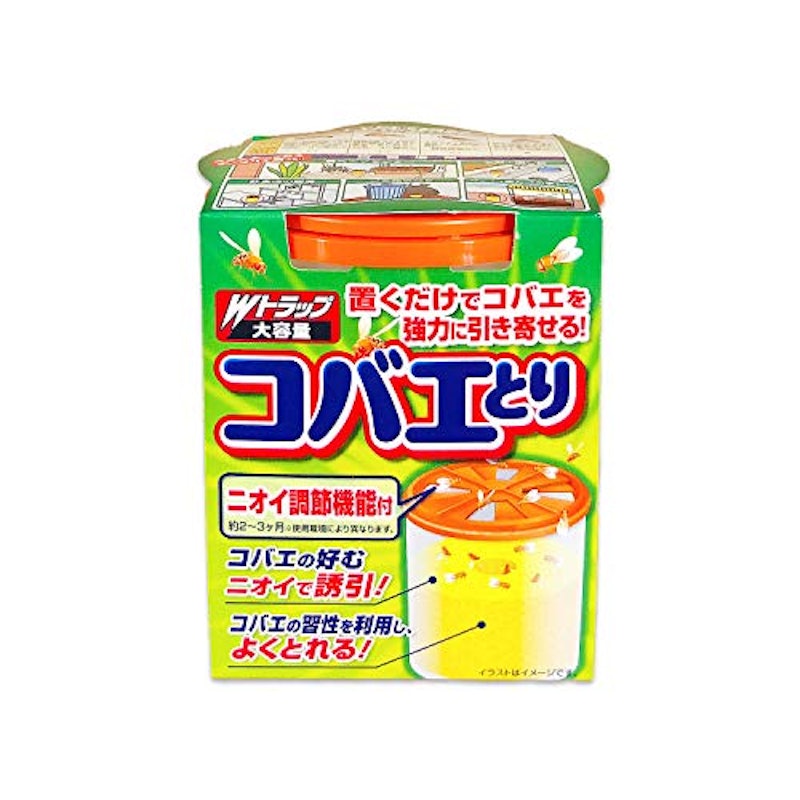 Wトラップ コバエとり 大容量 1