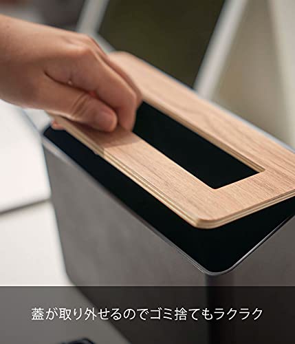 蓋付き卓上ゴミ箱 リン 3