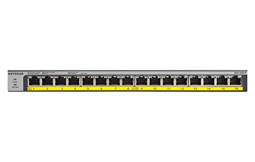 PoE+対応（76W）ギガビット16ポート アンマネージスイッチ 1