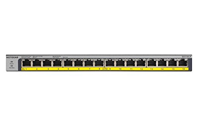 PoE+対応(76W)ギガビット16ポート アンマネージスイッチ 1