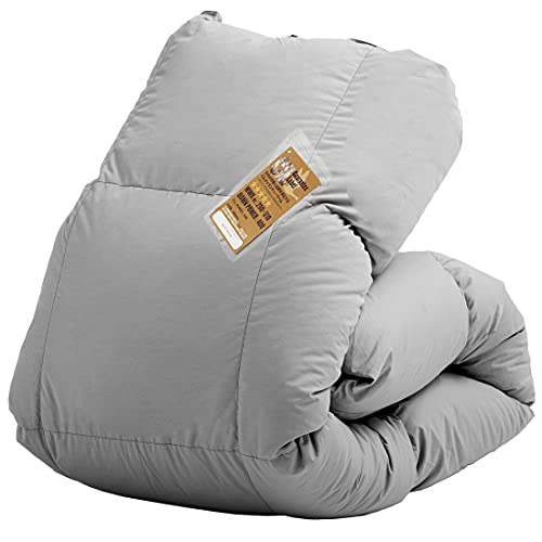 羽毛掛布団　ダブルサイズ　中羽毛1.8kg ダウン90% カバー2種類付 羽毛掛布団 ダブルサイズ 中羽毛1.8kg ダウン90% カバー2種類付