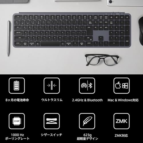 エルゴノミクスキーボードのおすすめ人気ランキング【2026年5月