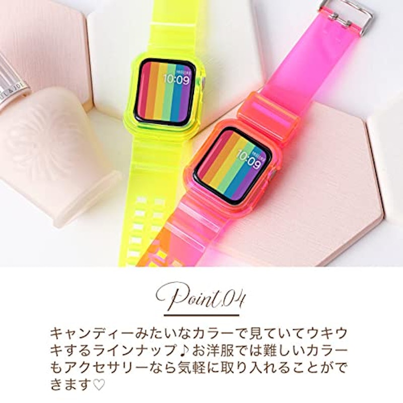 Apple Watch クリアベルト 5