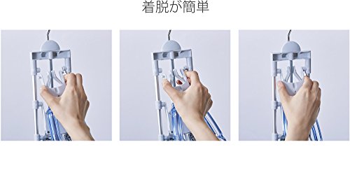 華麗な乾きやすい6連式ハンガー 3