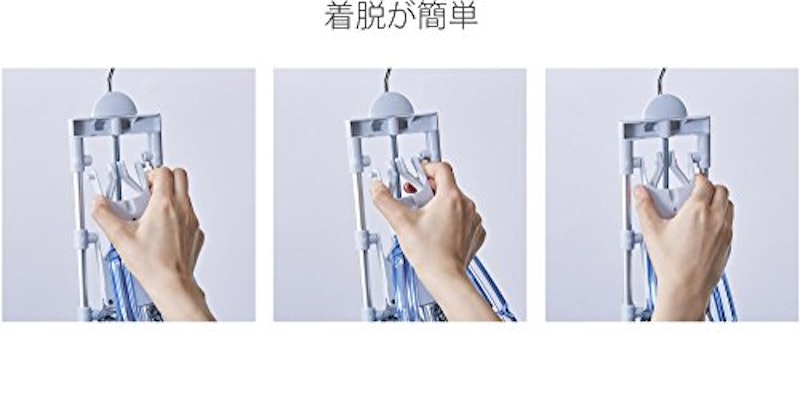 華麗な乾きやすい6連式ハンガー 3