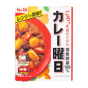 エスビー食品 S&B カレー曜日 中辛 クチコミ評価・評判&検証レビュー 1