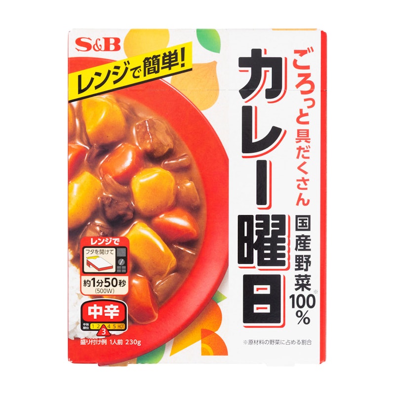 カレー曜日 中辛 1