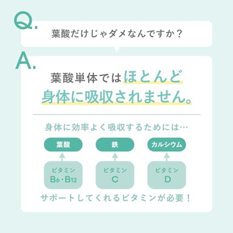 トツキトオカ葉酸サプリ 6