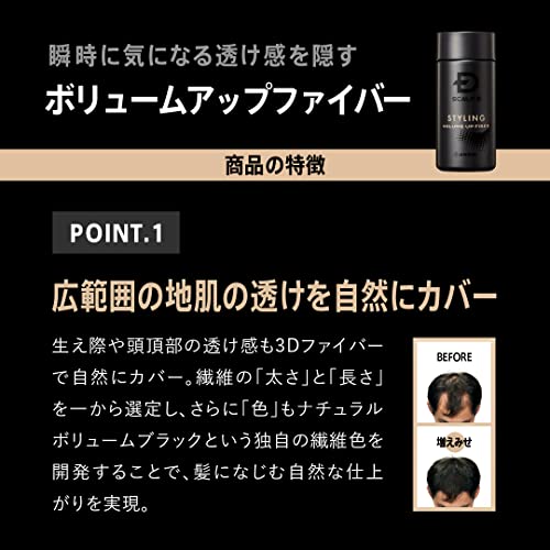 HairPlus SPEED E Premium 30g 6個セット アデランス公式通販】男性用増毛パウダー/粉増毛/ヘアプラス