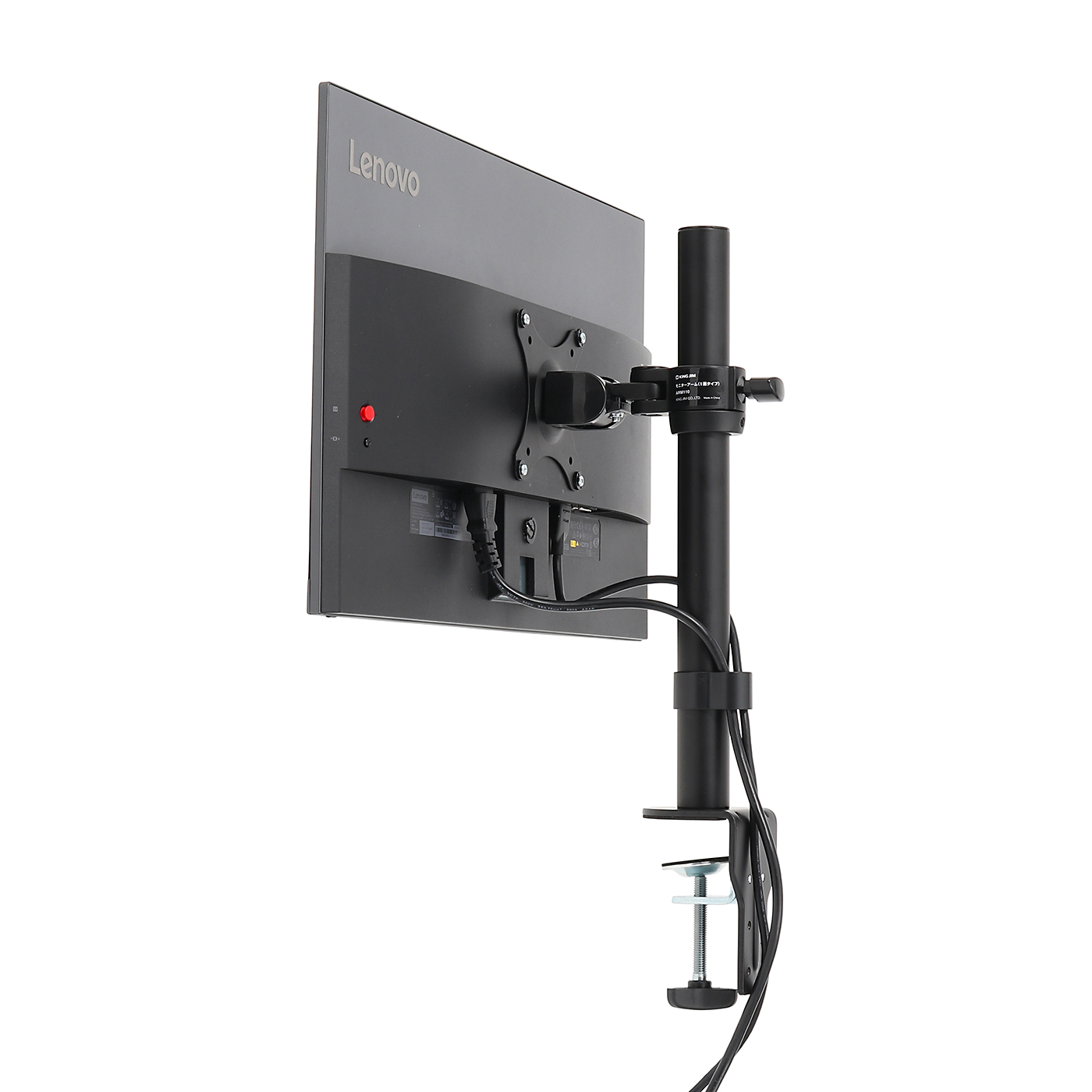 （まとめ）キングジム モニターアーム（1面2軸） ARM110クロ〔×3セット〕 まとめ)キングジム モニターアーム(1面2軸) ARM110クロ〔×3セット