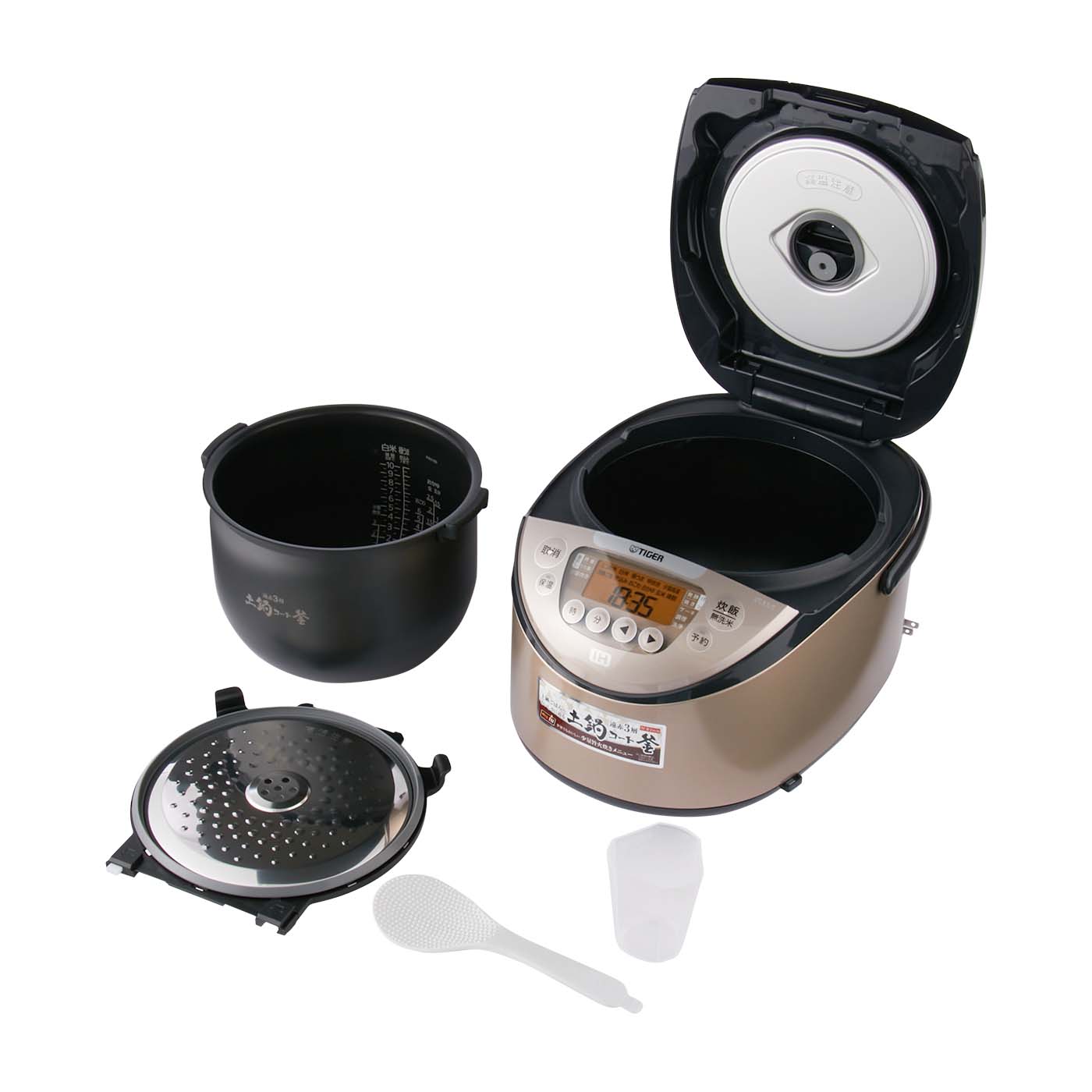 タイガー魔法瓶 圧力IHジャー炊飯器 ご泡火炊き JPI-S180をレビュー