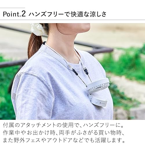 ハンズフリー5WAYミニファン 3