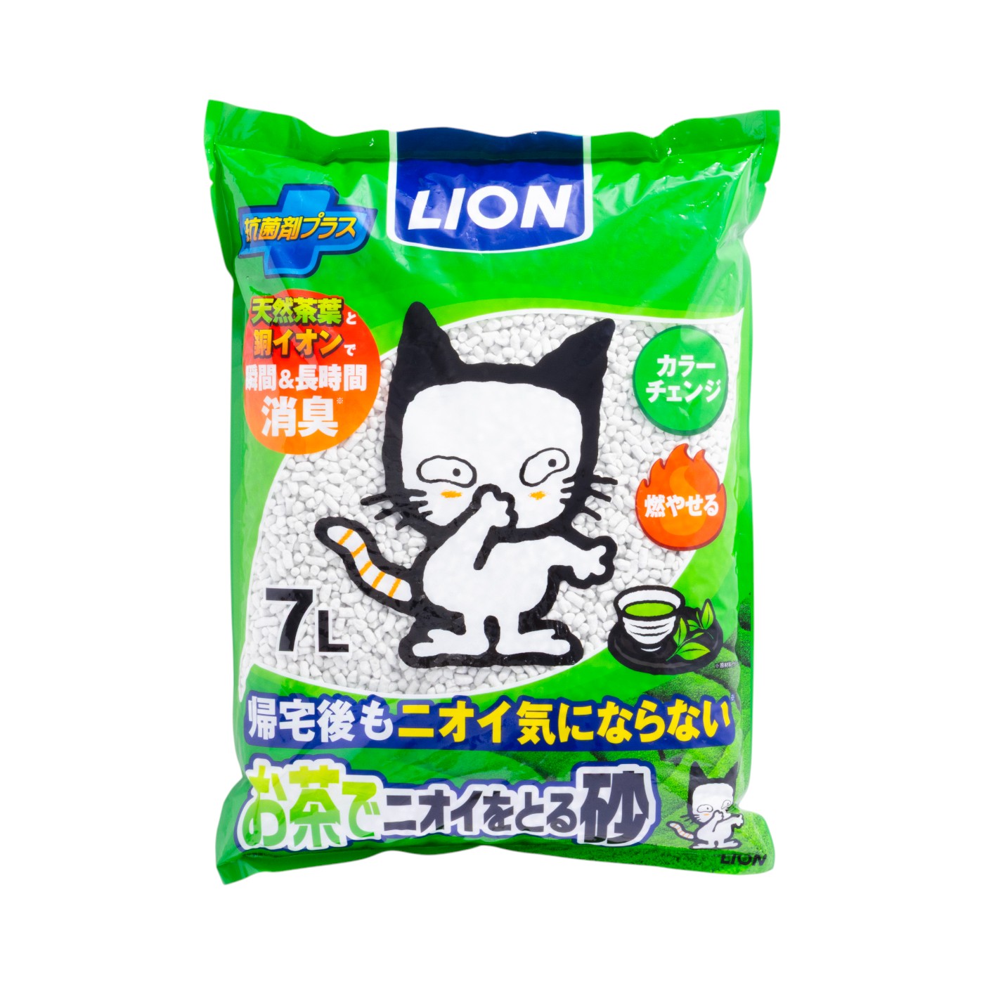 お茶でニオイをとる砂 1