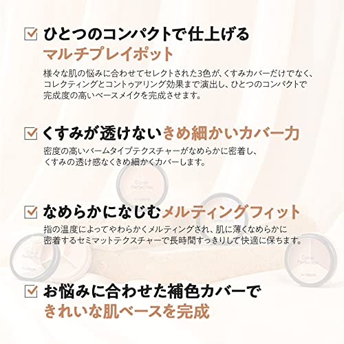 カバーパーフェクション トリプル ポット コンシーラー 2
