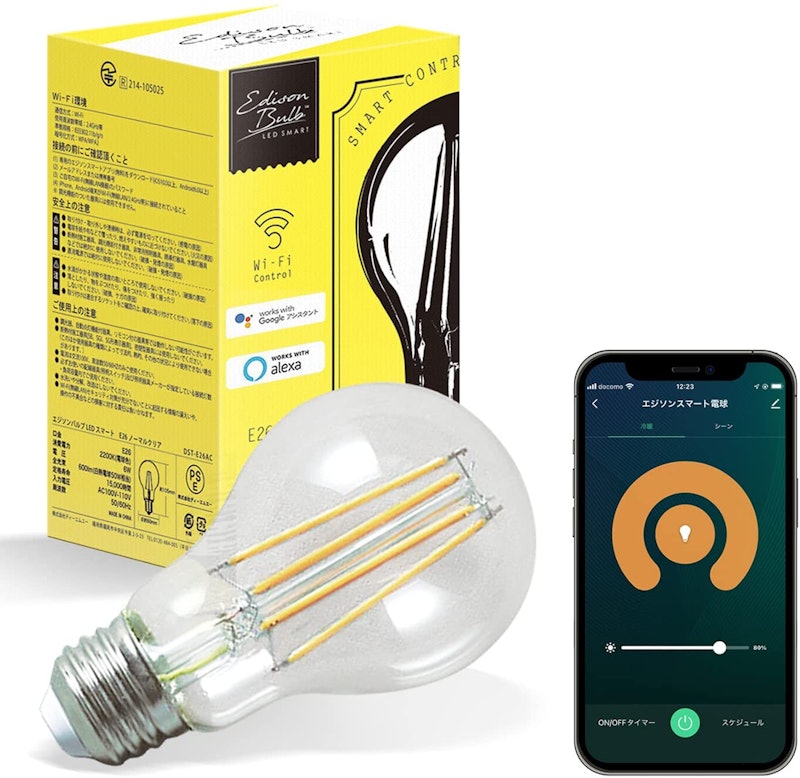 E26 エジソンバルブLEDスマート 1