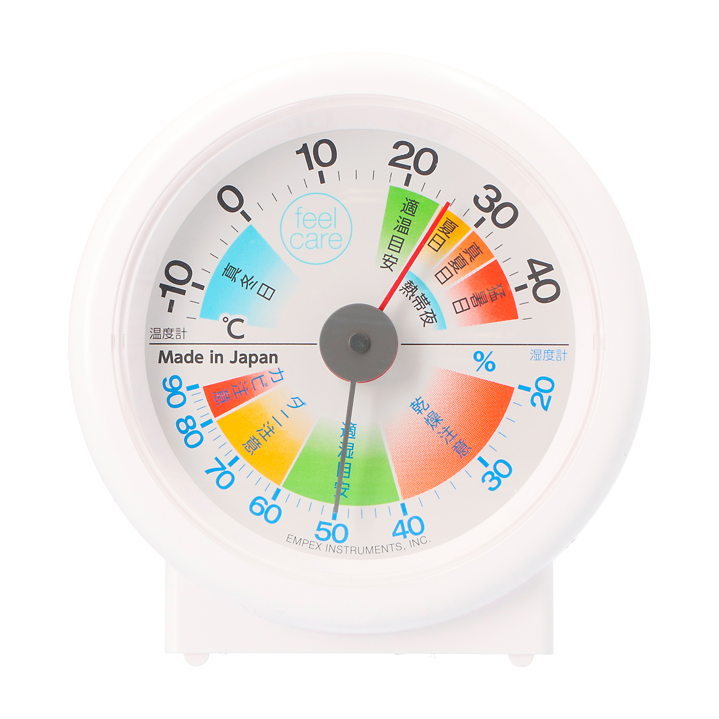 エンペックス気象計 EMPEX 温度湿度計 TM-2411を検証レビュー！温度計
