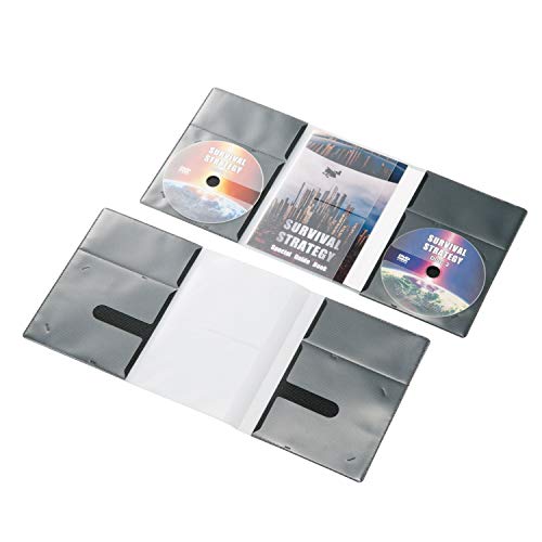 CD/DVD用スリム収納ソフトケース 1