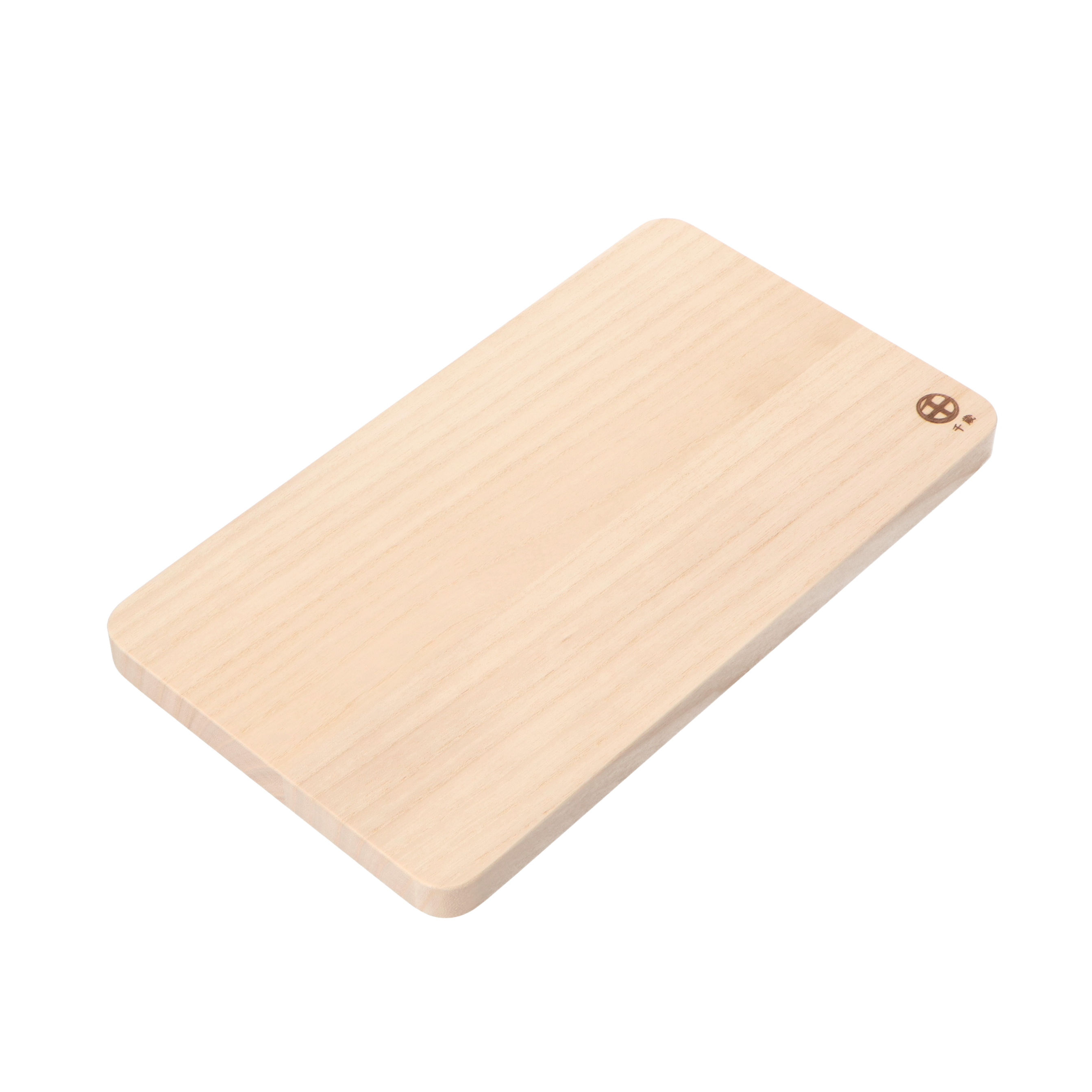 woodpecker まな板 いちょう 木製 日本製 天然木 いちょうの木のまな板 持ち穴 角 (2大) - 4