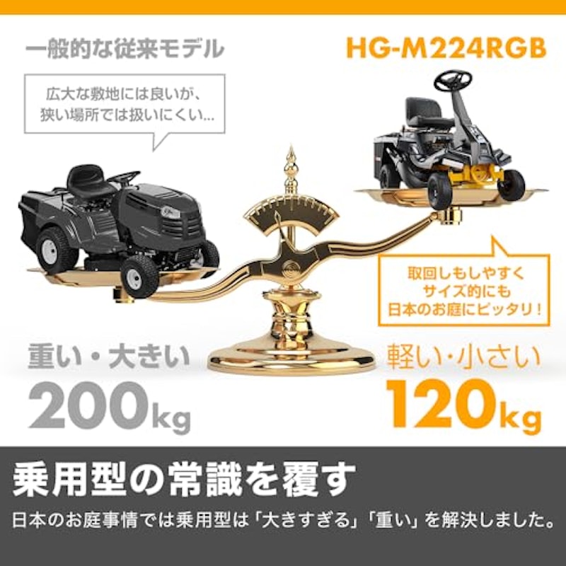 乗用芝刈り機 3