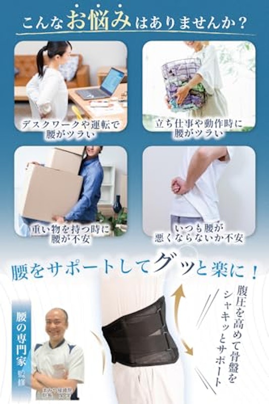 腰コルセット 3