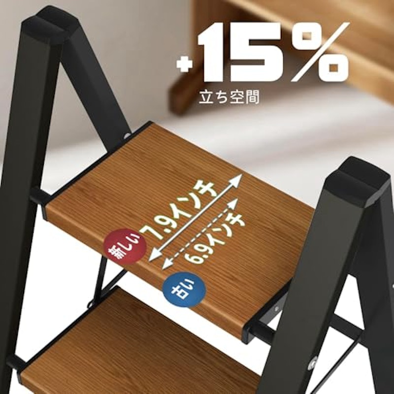 折りたたみ式2段ステップ台 2