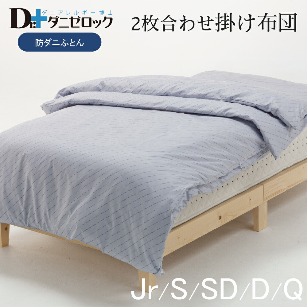 ダニゼロック 洗える2枚合わせ掛け布団 1
