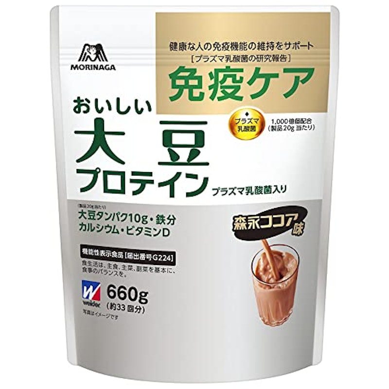 おいしい大豆プロテインプラズマ乳酸菌入り 1