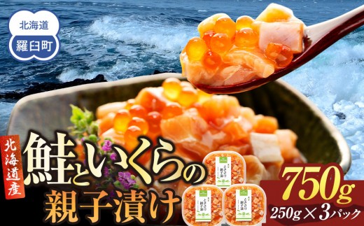北海道産 鮭といくらの親子漬け 1
