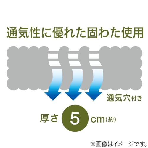 通気の良い３つ折りマットレス 15